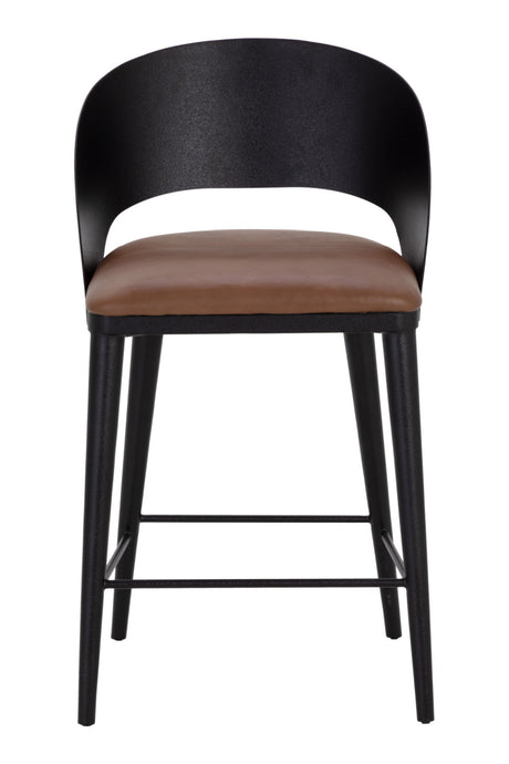 Modern Metal Counter Stool by Splendido Dezirae, alternate view 3