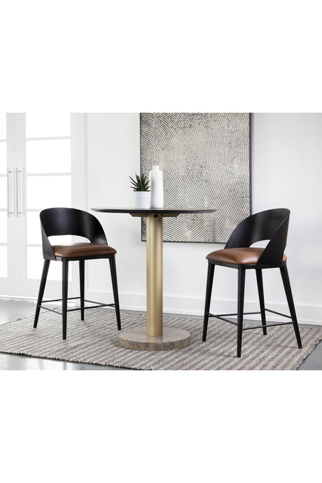 Modern Metal Counter Stool by Splendido Dezirae, alternate view 11