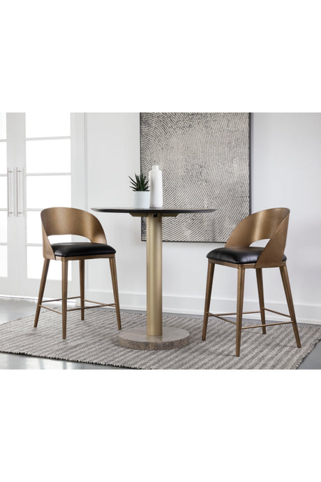 Modern Metal Counter Stool by Splendido Dezirae, alternate view 19