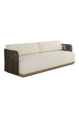 Gray Polyrod Indoor/Outdoor Sofa by Splendido Ravenna