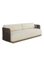 Gray Polyrod Indoor/Outdoor Sofa by Splendido Ravenna