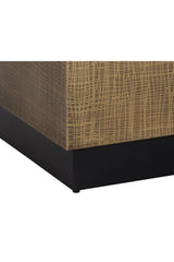 Etched Antique Brass Side Table by Splendido Albans, alternate view 7