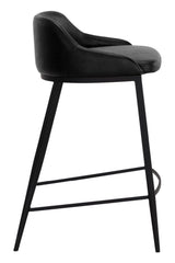 Low-Back Leather-Look Counter Stool by Splendido Astra, alternate view 22