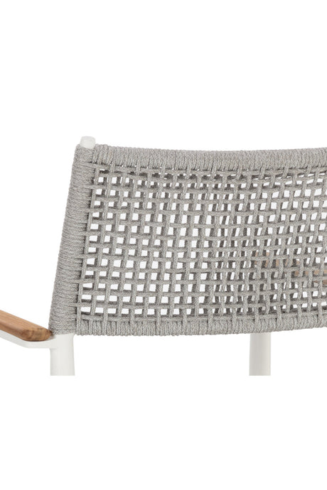 Stackable Indoor/Outdoor Dining Armchairs (2) by Splendido Nava Outdoor Dining Chair, alternate view 8