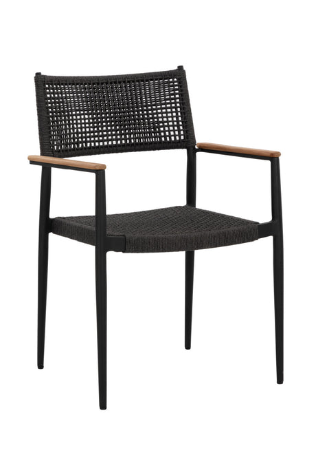 Stackable Indoor/Outdoor Dining Armchairs (2) by Splendido Nava Outdoor Dining Chair, alternate view 14