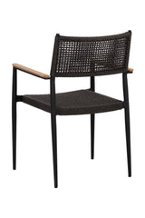 Stackable Indoor/Outdoor Dining Armchairs (2) by Splendido Nava Outdoor Dining Chair, alternate view 16