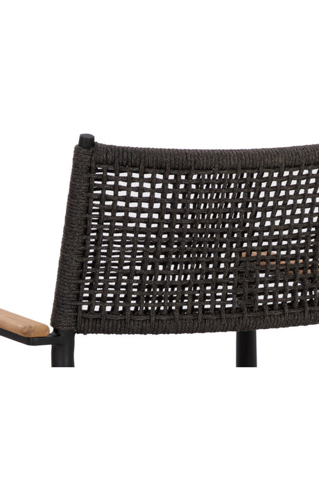 Stackable Indoor/Outdoor Dining Armchairs (2) by Splendido Nava Outdoor Dining Chair, alternate view 19