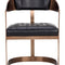 Antique Brass Framed Dining Chair by Splendido Beaumont, alternate view 11