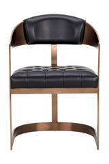Antique Brass Framed Dining Chair by Splendido Beaumont, alternate view 11