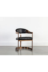 Antique Brass Framed Dining Chair by Splendido Beaumont, alternate view 19