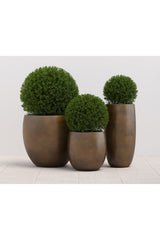 Antique Bronze Look Indoor/Outdoor Planter by Splendido Aster Outdoor Accessories, alternate view 14