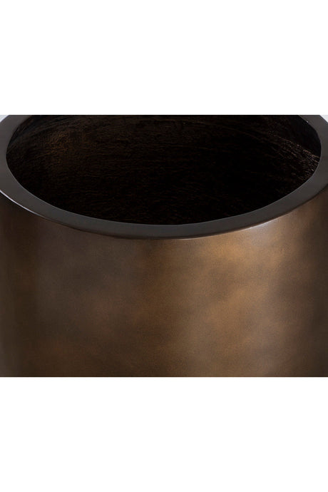 Antique Bronze Look Indoor/Outdoor Planter by Splendido Aster Outdoor Accessories, alternate view 5