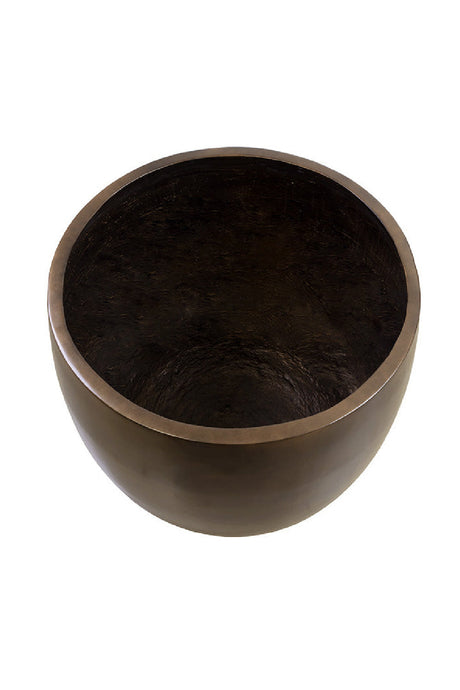 Antique Bronze Look Indoor/Outdoor Planter by Splendido Aster Outdoor Accessories, alternate view 3
