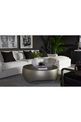 Round Indoor/Outdoor Coffee Table with Open Arches by Splendido Tarsus, alternate view 8