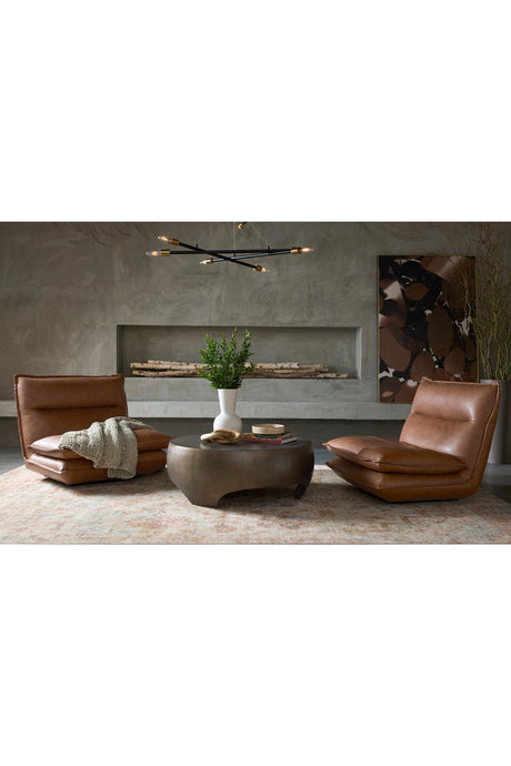 Round Indoor/Outdoor Coffee Table with Open Arches by Splendido Tarsus, alternate view 17