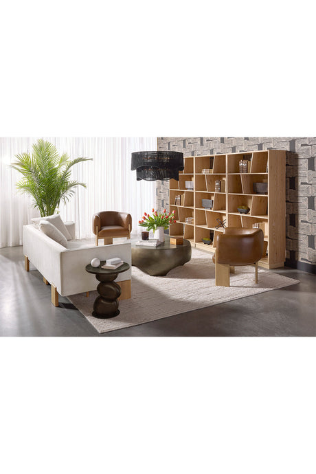 Round Indoor/Outdoor Coffee Table with Open Arches by Splendido Tarsus, alternate view 18