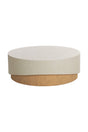 Cream Concrete Indoor/Outdoor Coffee Table by Splendido Patras