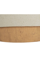 Cream Concrete Indoor/Outdoor Coffee Table by Splendido Patras, alternate view 7