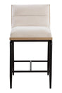 White Muslin Counter Stool by Splendido Abilene