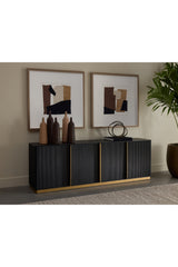 Oak 4-Door Sideboard by Splendido Kalla, alternate view 22