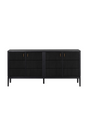 4-Door Black Sideboard by Splendido Etienne