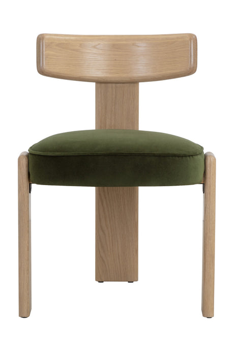 Oak Framed 3-Legged Dining Chairs (2) by Splendido Horton, alternate view 11