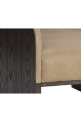 Bolster-Back Lounge Chair by Splendido Coburn Accent Chair, alternate view 6