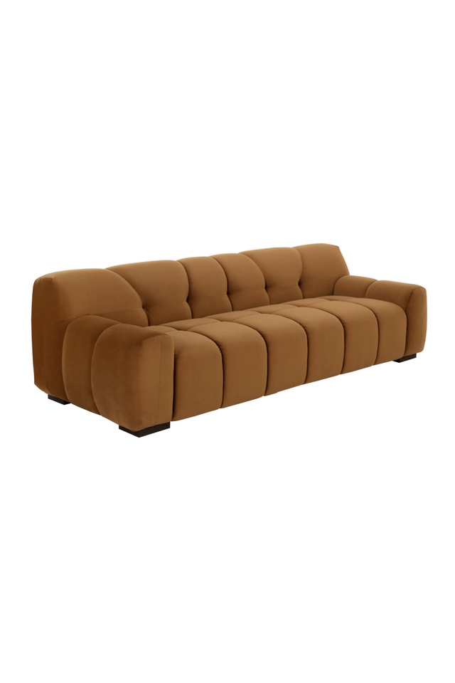 Gold Tufted Sofa by Splendido Romy