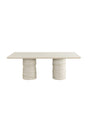 Cream Rectangular Indoor/Outdoor Dining Table by Splendido Alanya