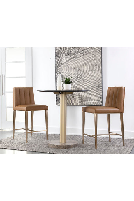 Contemporary Metal Frame Counter Stool by Splendido Wilbur, alternate view 32