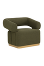 Green Swivel Lounge Chair by Splendido Aggie Accent Chair
