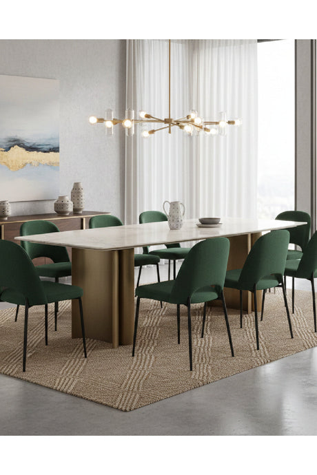 Cream Marble Dining Table by Splendido Astara, alternate view 2