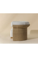 Woven Wicker Indoor/Outdoor Lounge Chair by Splendido Asos, alternate view 10