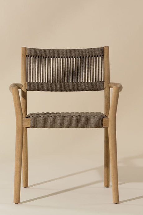 Stackable Outdoor Dining Armchairs (2) by Splendido Kavala Outdoor Dining Chair, alternate view 17