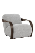 Twisted Brass Arm Lounge Chair by Splendido Sonesta Accent Chair