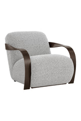 Twisted Brass Arm Lounge Chair by Splendido Sonesta Accent Chair
