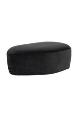 Curved Upholstered Ottoman by Splendido Soraya, alternate view 10