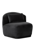 Armless Swivel Lounge Chair by Splendido Soraya Accent Chair, alternate view 11