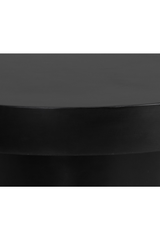 Round Gray Concrete Indoor/Outdoor Coffee Table by Splendido Brando, alternate view 4