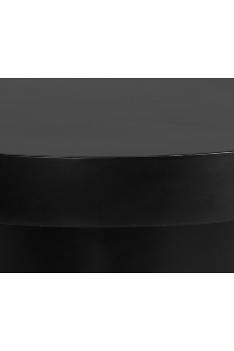 Round Gray Concrete Indoor/Outdoor Coffee Table by Splendido Brando, alternate view 4