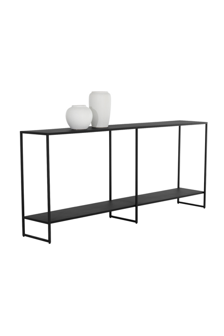 2-Layer Iron Console Table by Splendido Eiffel, alternate view 10