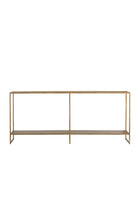 2-Layer Iron Console Table by Splendido Eiffel