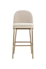 Taupe Modern Bar Stool by Splendido Lavania Barstool, alternate view 3