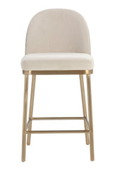 Minimalist Upholstered Counter Stool by Splendido Lavania