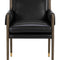 Buckle Flap Leather Dining Armchair by Splendido Mauti Dining Chair, alternate view 15