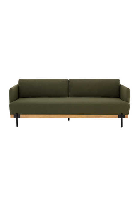 Oak Frame Boucle Sofa by Splendido Saul