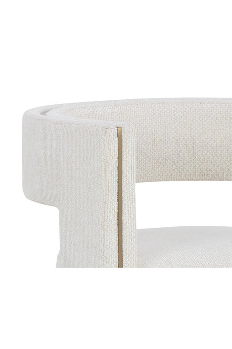 Curved 3-Legged Dining Chair by Splendido Adamina, alternate view 7