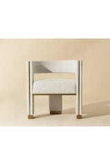 Curved 3-Legged Dining Chair by Splendido Adamina, alternate view 9