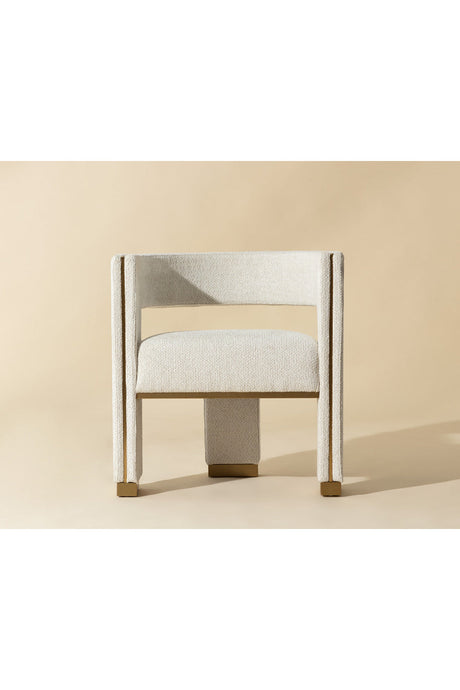 Curved 3-Legged Dining Chair by Splendido Adamina, alternate view 9