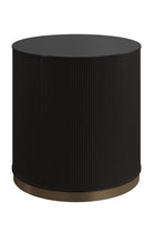 Reeded Oak Side Table by Splendido Kalla, alternate view 10
